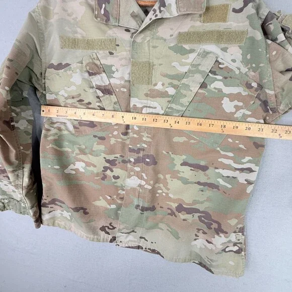 Lot Of 2 Combat Uniform Coat Jacket Top Multicam Camo Medium Regular Full Zip - Picture 6 of 11